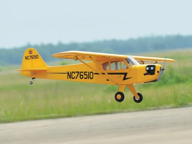 Black Horse Piper J-3 CUB, Spw 1950mm - Updated ARF-Set – Bild 3
