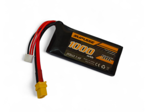 LiPo Akku 2S / 7.4V, 1000mAh 50C - XT60, Supulse / Volantex