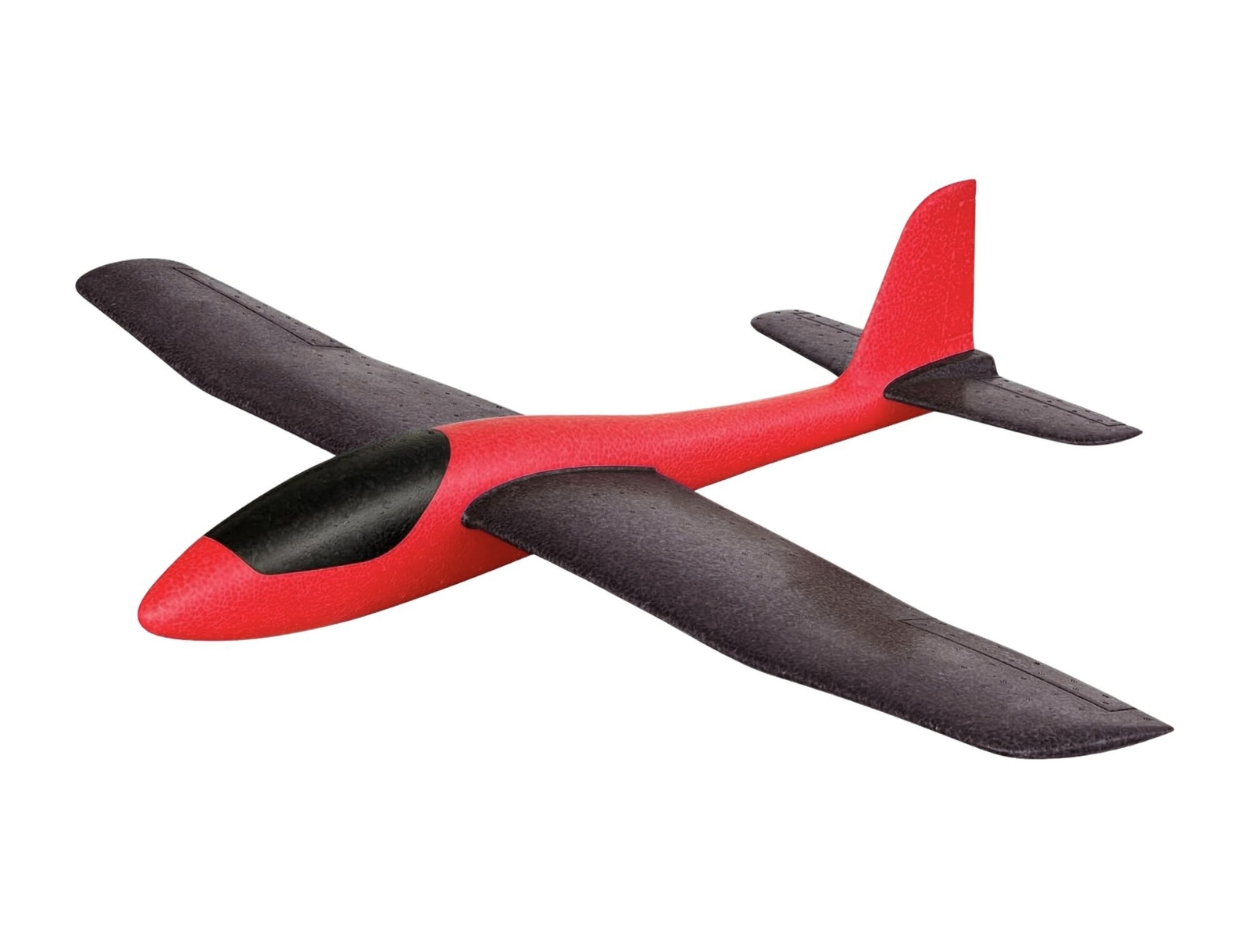 Wurfgleiter / Segler ODIN ROT / SCHWARZ 870 - Spw 870mm aus EPP – Bild 2