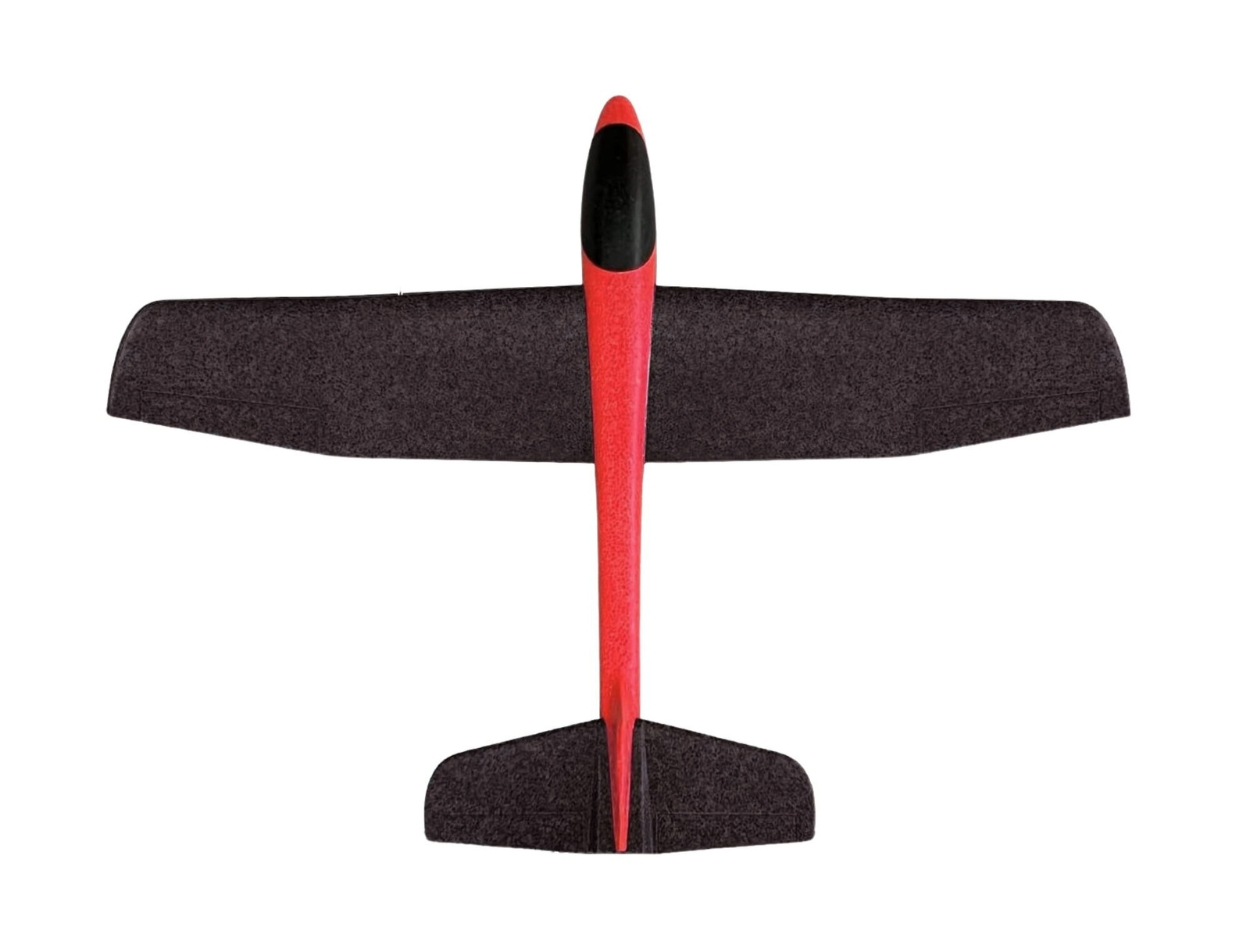 Wurfgleiter / Segler ODIN ROT / SCHWARZ 870 - Spw 870mm aus EPP – Bild 3
