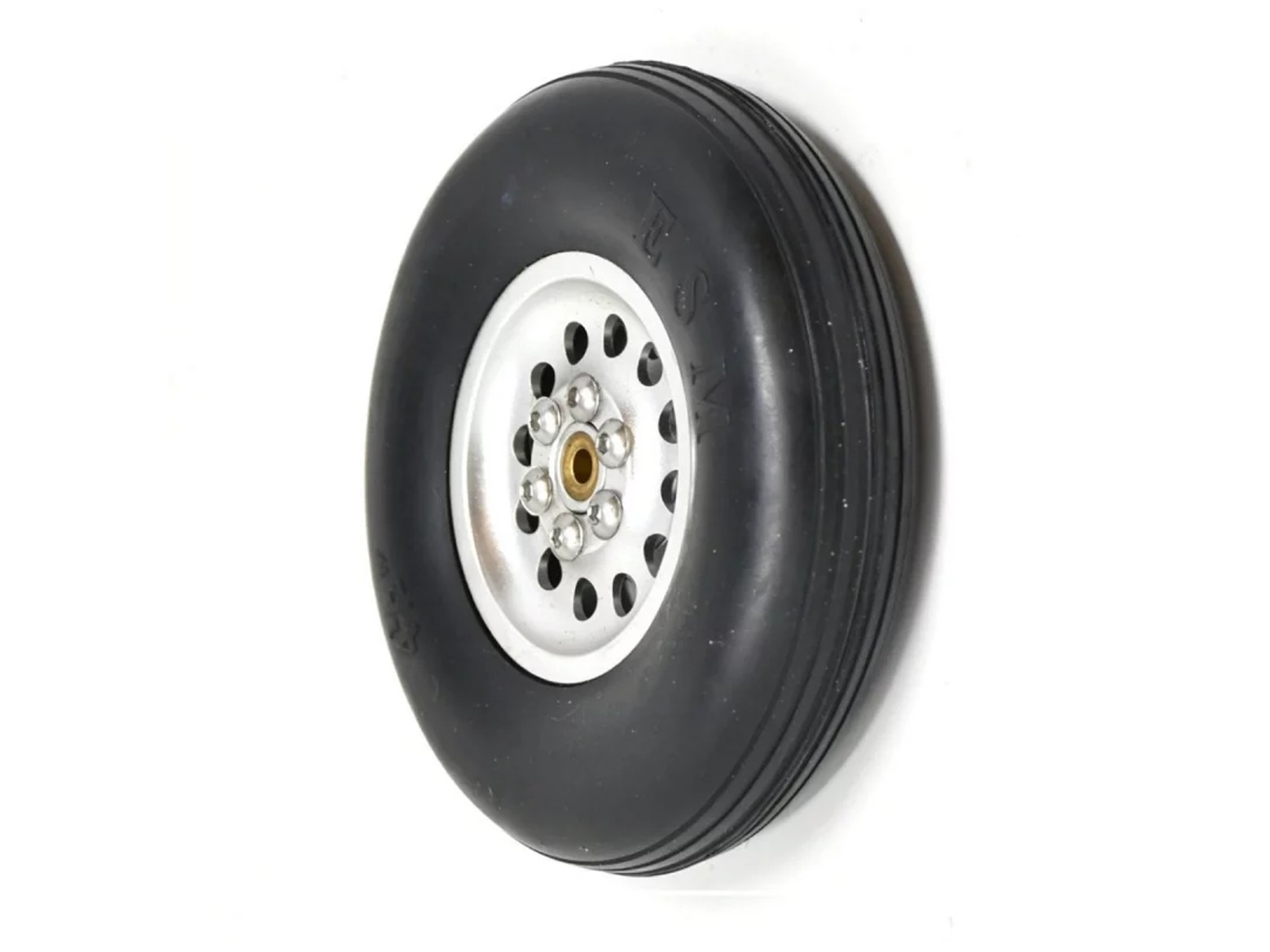 Rad PU 4.5" - Alufelge - 115mm x 29mm - Nabe 5.1mm – Bild 3