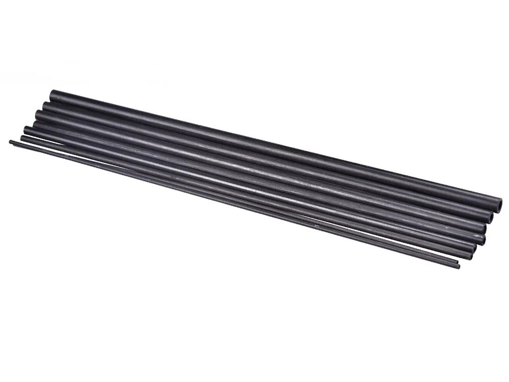 CFK Carbon Rohr, Kohlefaserrohr aussen/innen 6/4mm, Länge 1000mm – Bild 3