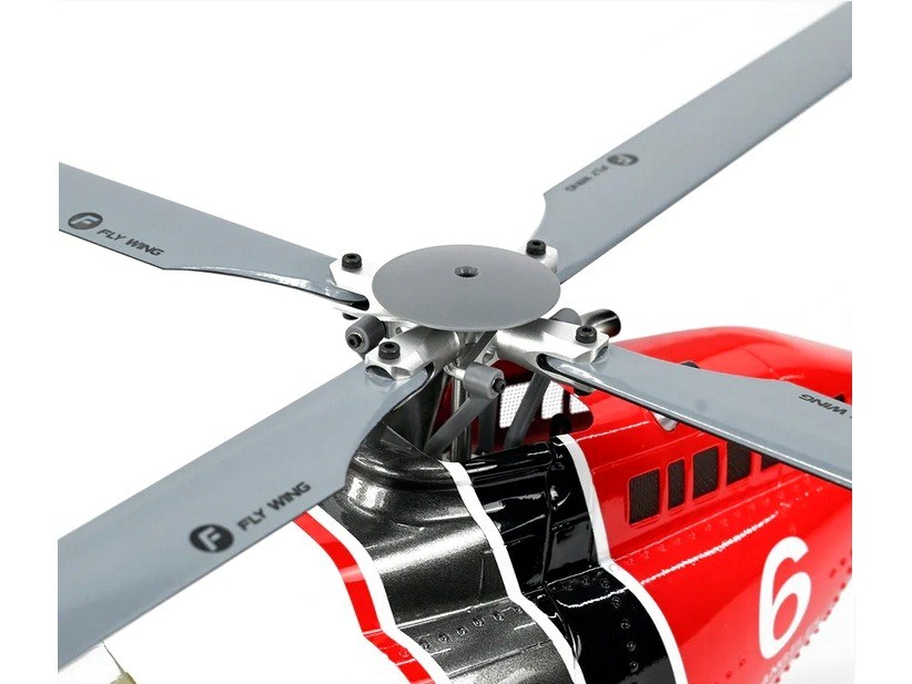 FLY WING Bell-206 V4 - Smart Scale Helikopter - ACE GPS RTF-Set – Bild 3