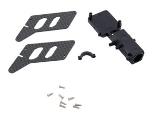 Einbauhalterung Hechrohr zu Scale Helicopter F119S MD500