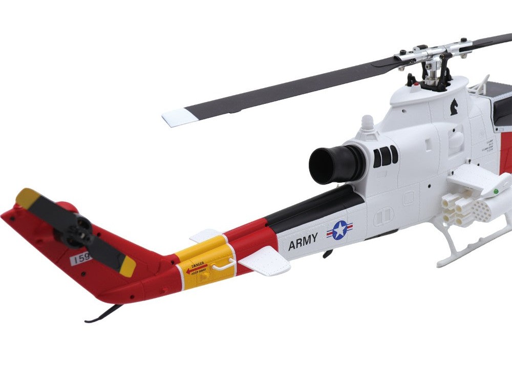 Scale Helicopter AH-1 Cobra - rot weiss - 6-Achs Gyro - GPS RTF-Set – Bild 4