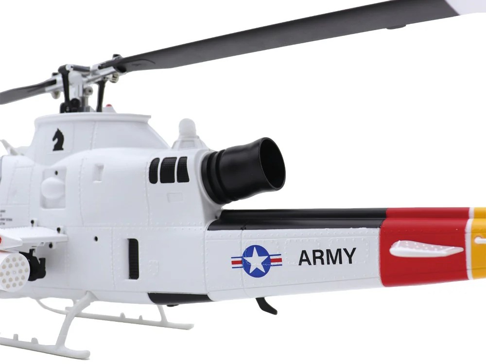 Scale Helicopter AH-1 Cobra - rot weiss - 6-Achs Gyro - GPS RTF-Set – Bild 5