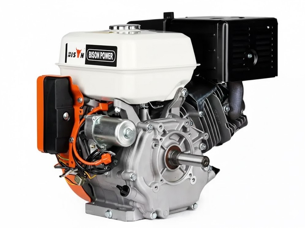 Benzinmotor mit Elektrostarter GX440 - 436ccm - 16 PS / 12 KW – Bild 2