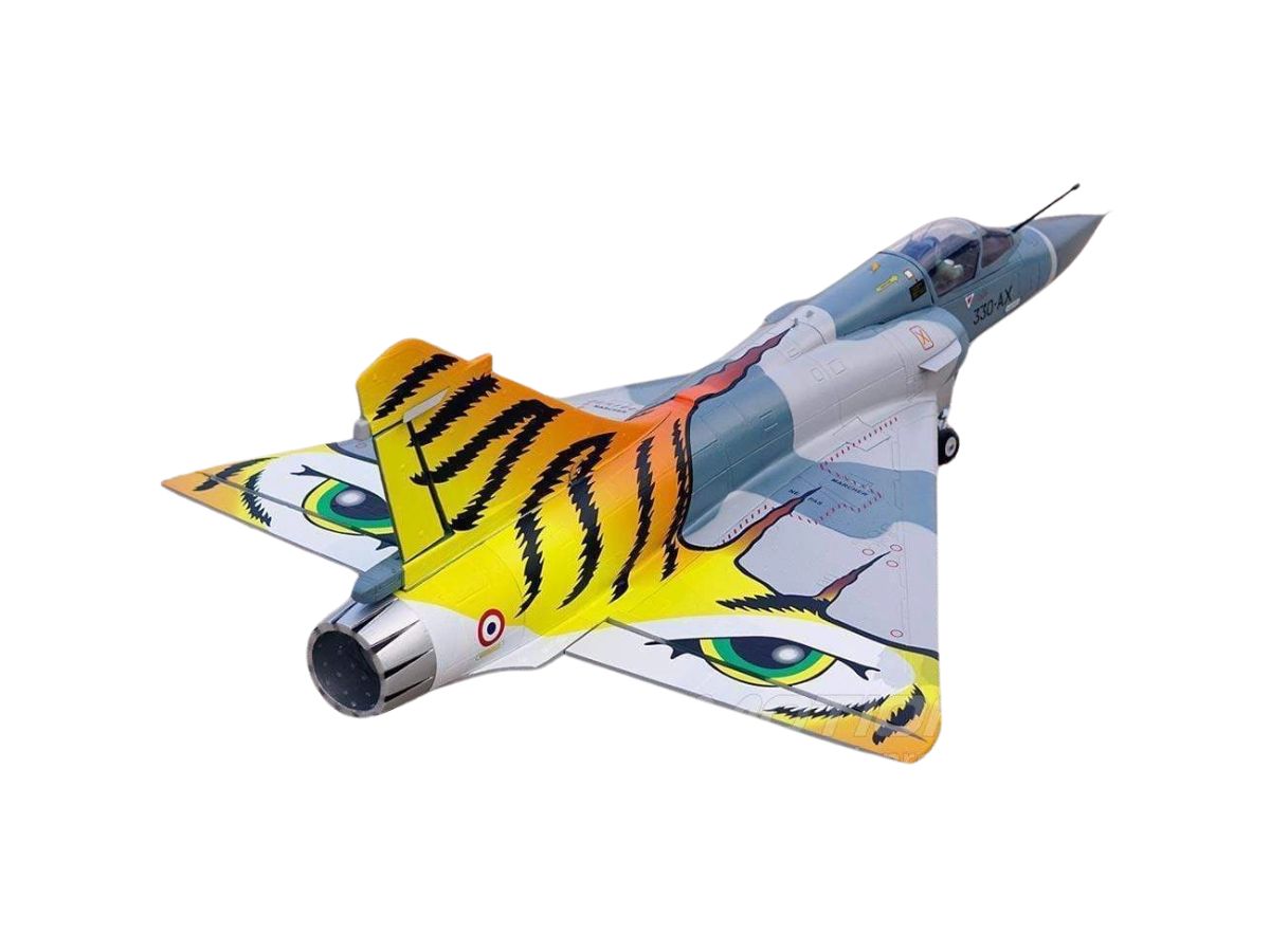 Mirage 2000C V2 - Tiger Meet, 80mm EDF, Spw 790mm, Inrunner PNP-Set, Freewing – Bild 4