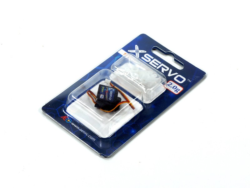 Micro Servo 2.0 gr. analog - 1.0-Pin Stecker, DW-Hobby – Bild 2