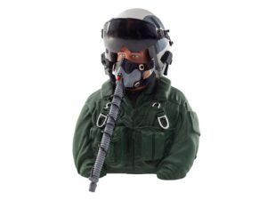 TopRC Model Piloten-Figur / Jet-Pilot - 1:6 - detailgetreu