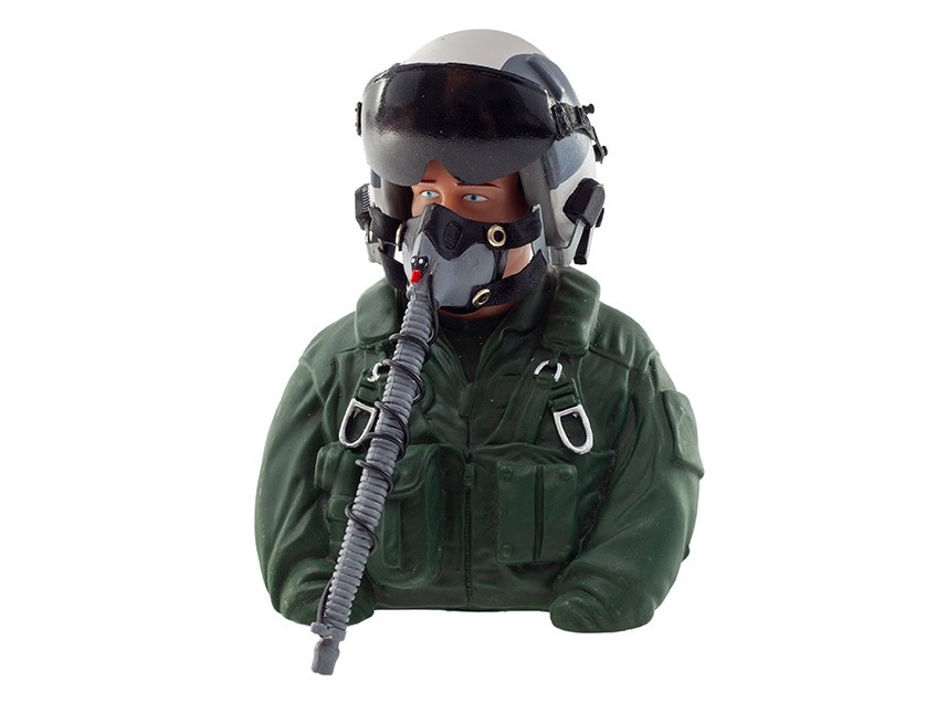 TopRC Model Piloten-Figur / Jet-Pilot - 1:6 - detailgetreu