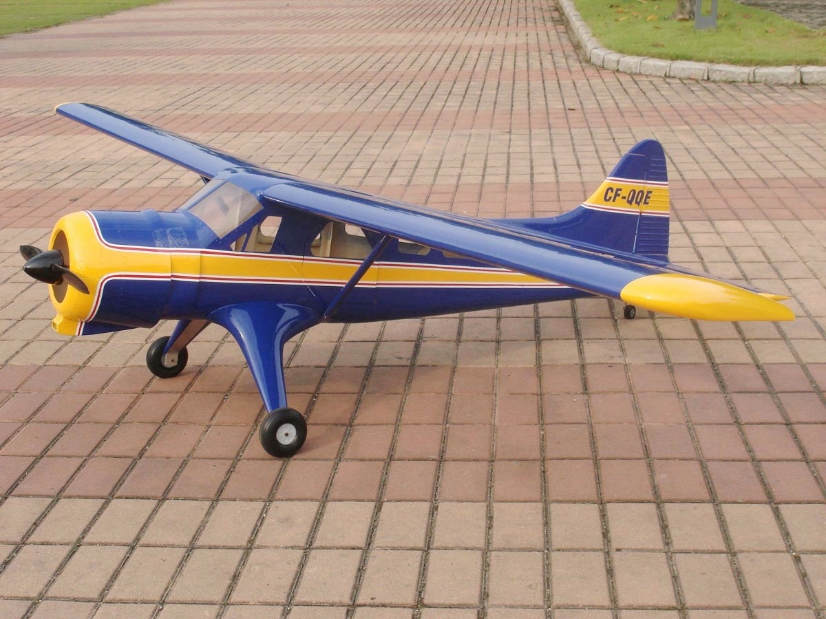 Wasserflugzeug Beaver DHC-2 de Havilland, Spw 3000mm, ARF-Modell, CYModel – Bild 3