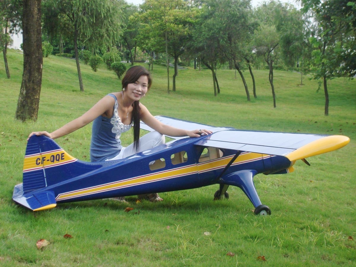 Wasserflugzeug Beaver DHC-2 de Havilland, Spw 3000mm, ARF-Modell, CYModel – Bild 2