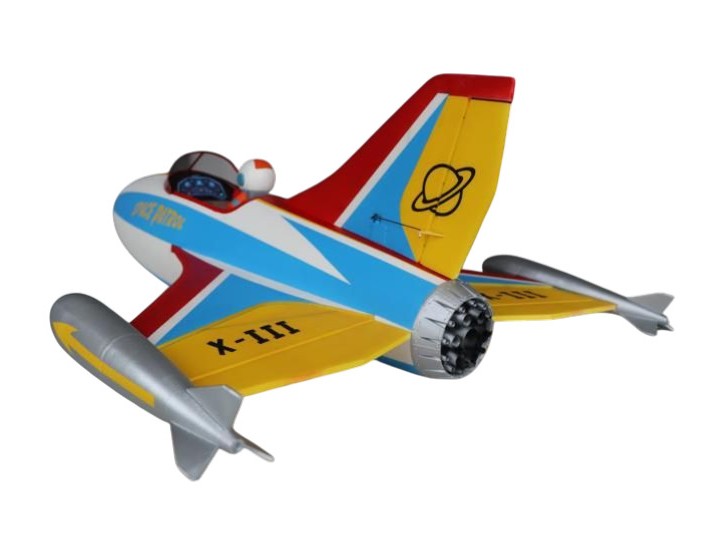 Depron-Bausatz Space Patrol X-III, Spw 660mm - KIT-Version von FMT vth – Bild 2