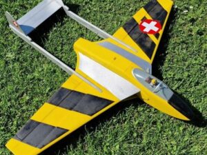 Depron-Bausatz Vampire EDF, Spw 920mm - KIT-Version von FMT vth
