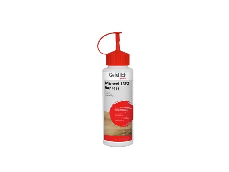 Miracol 13F2 Express Holzleim - Schneller PVAc Weissleim (D2) - 300g