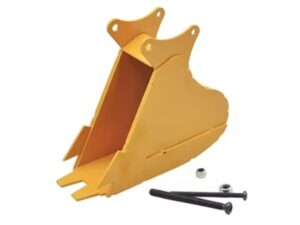 Tieflöffel schmal 37mm für Huina 1550 & kompatible Bagger Modelle