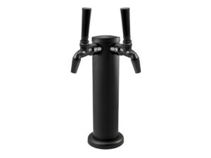 Kegland Double Tap Phantom Schanksäulen-Kit, Zapfsäule - Schwarz Matt