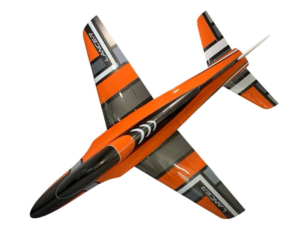 FTL Innovation - LANCER 2.1m Sport Jet mit Einziehfahrwerk - grau/orange