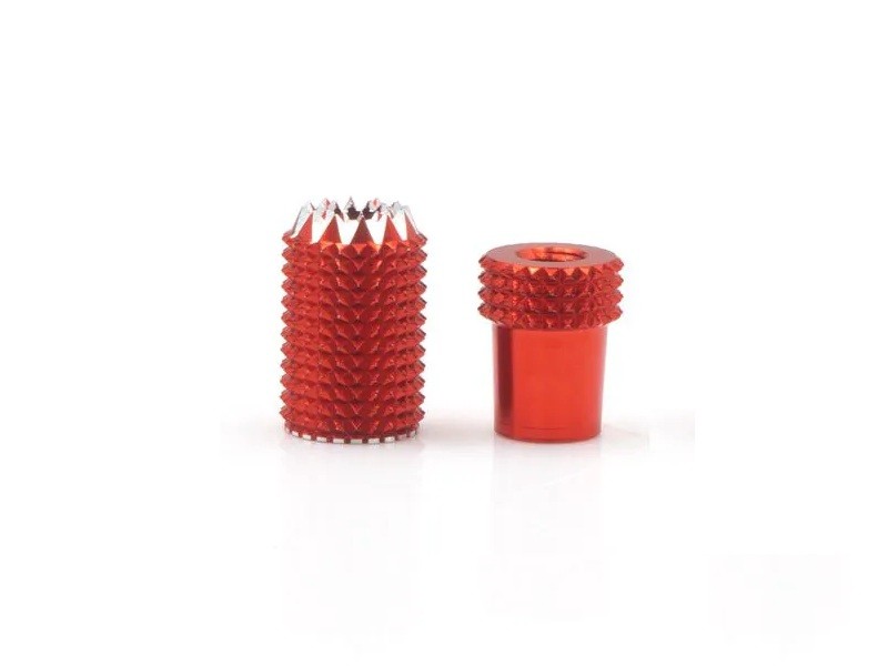 FrSky M4 All-Around Spiked Anti-Slip Stick Ends - Rot - 2 Stück
