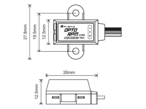 FrSky Opto RPM ADV Drehzahlsensor – Bild 5