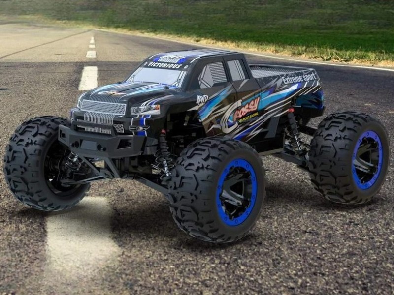 Monster Truck - Crossy blau 4WD RC-Car - RTR-Komplett-Set - 2.4Gh - 1:18, Volantex – Bild 2