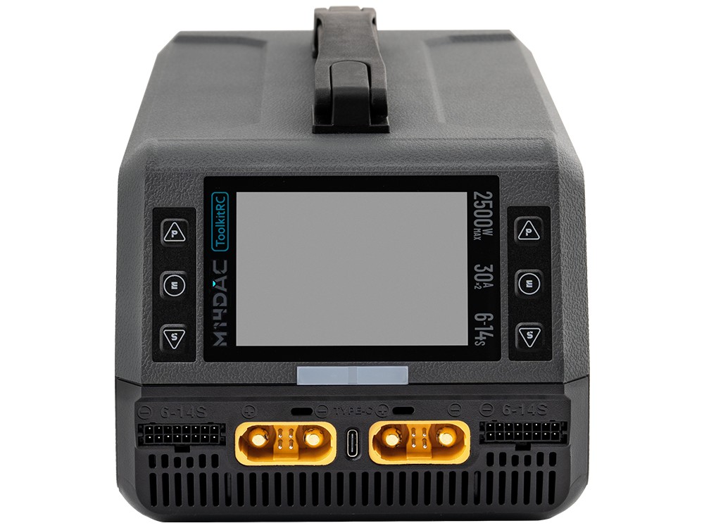 ToolkitRC M14DAC Dual Ladegerät - 2500W - 6-14S LiPo/LiHV – Bild 3