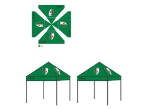 Individueller Druck - Dachplane - HEBU-Tent Faltzelt