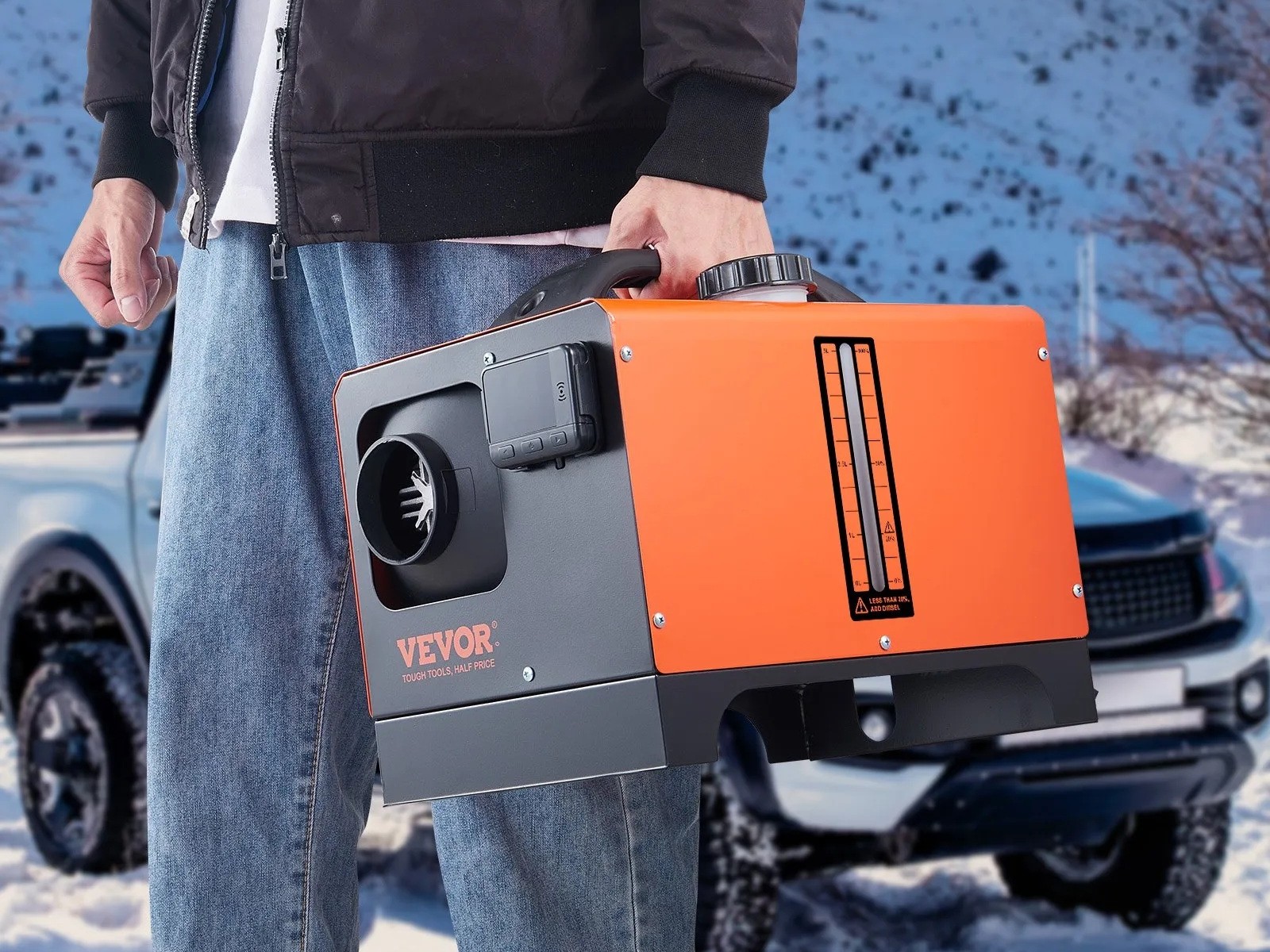 Dieselheizung Standheizung Vevor 8kW 12V mit Bluetooth - All-in-One – Bild 2