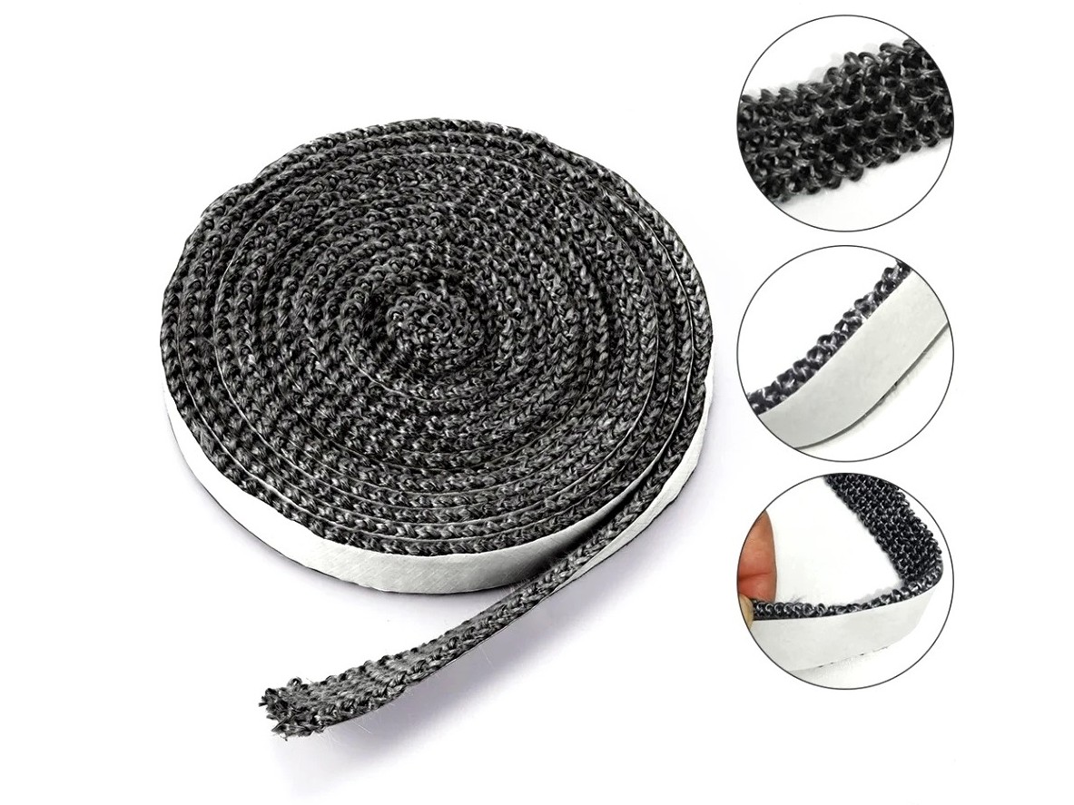 Glasfaserdichtung für Kamado Joe und andere Keramik-Holzkohlegrills 2m x 15mm