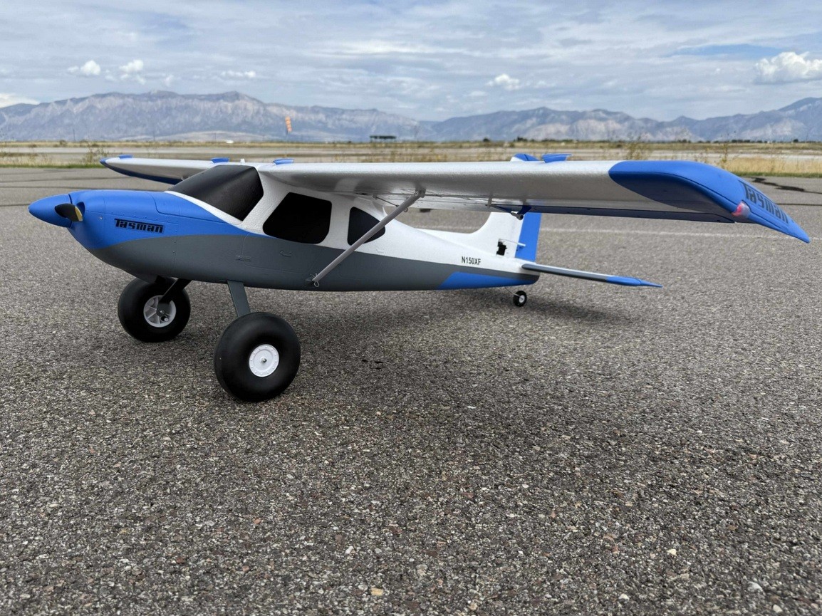 Tasman STOL blau, Spw 1500mm, PNP-Set von XFLY-Model – Bild 5