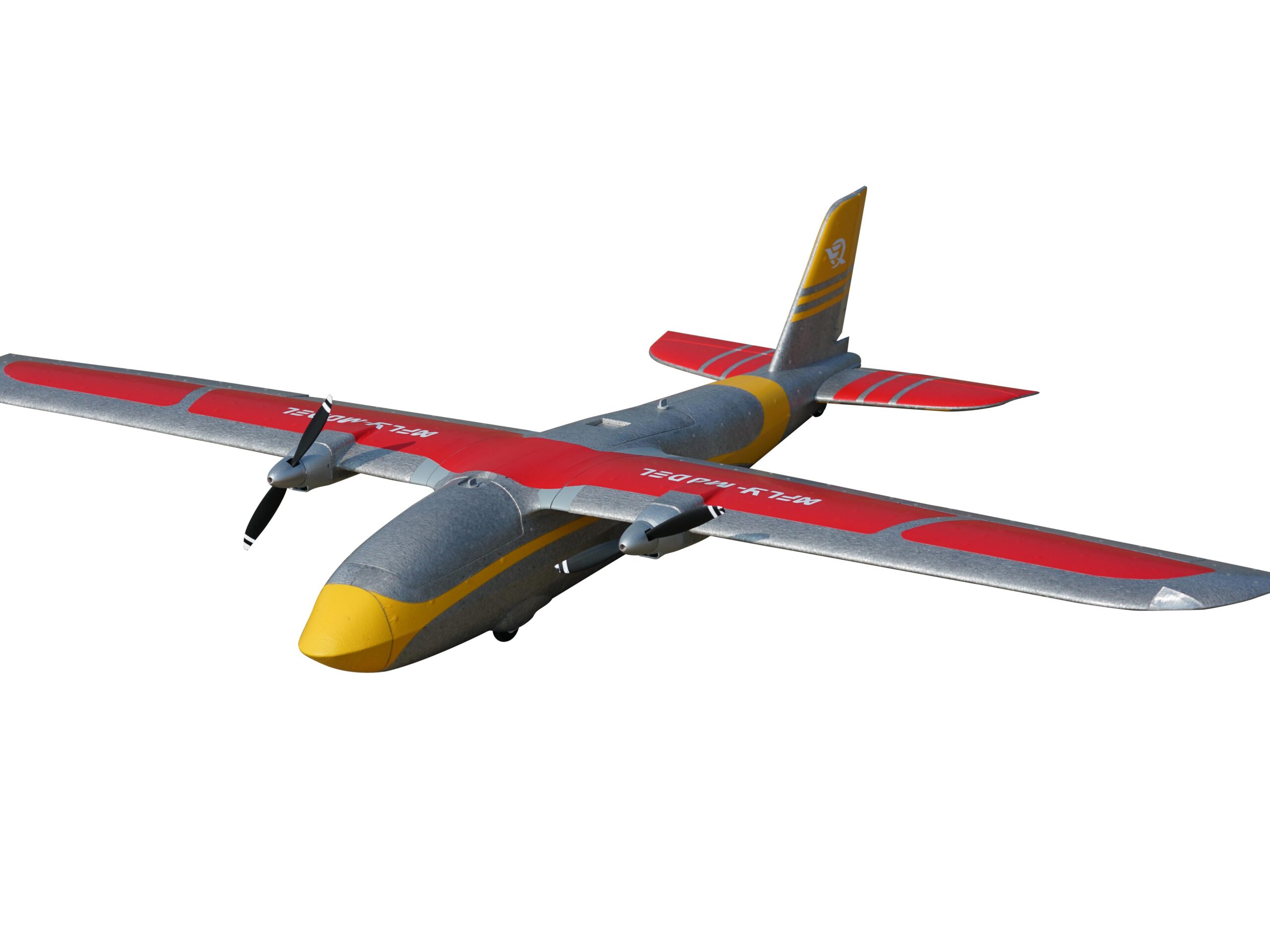 TWIN Elektrosegler X1500 - rot, Spw 1500mm, PNP-Set von XFLY-Model – Bild 4