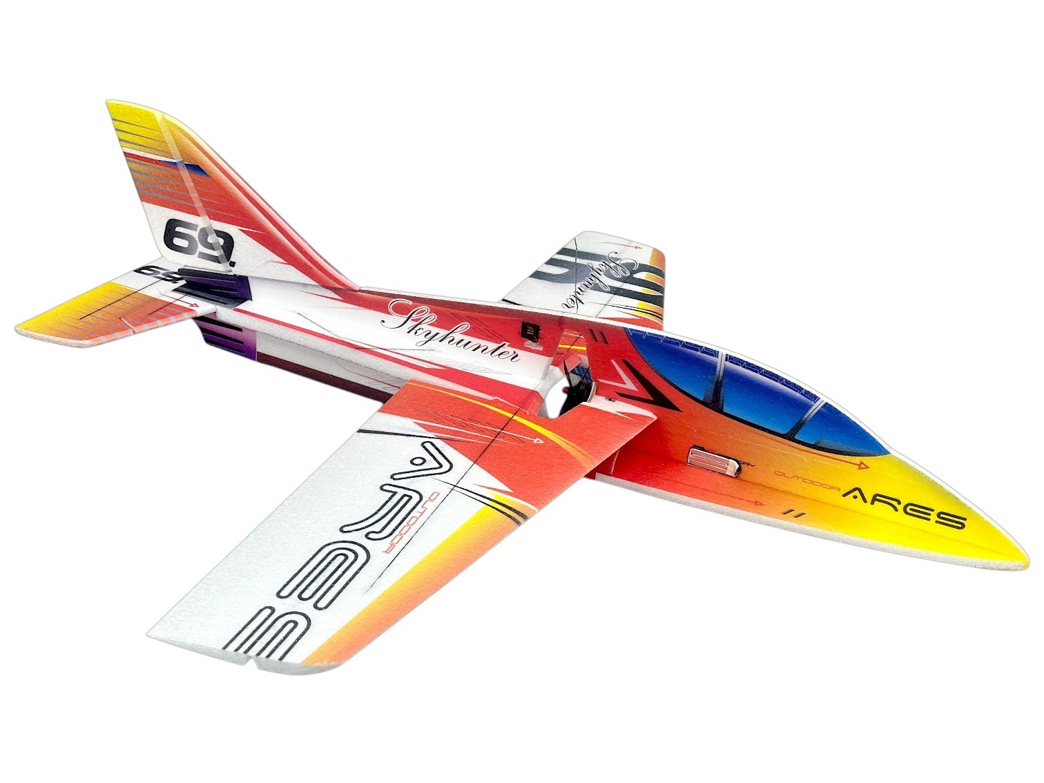 ARES XL Outdoor - rot - Spw 1000mm - EPP Kit von RC-Factory / Krill Aircraft
