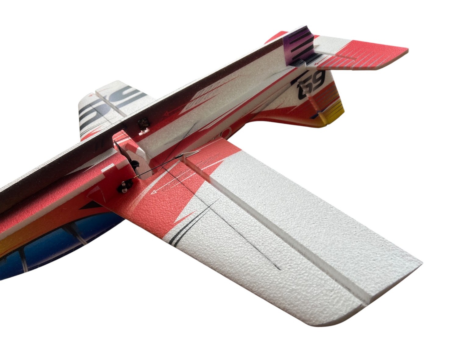 ARES XL Outdoor - rot - Spw 1000mm - EPP Kit von RC-Factory / Krill Aircraft – Bild 5