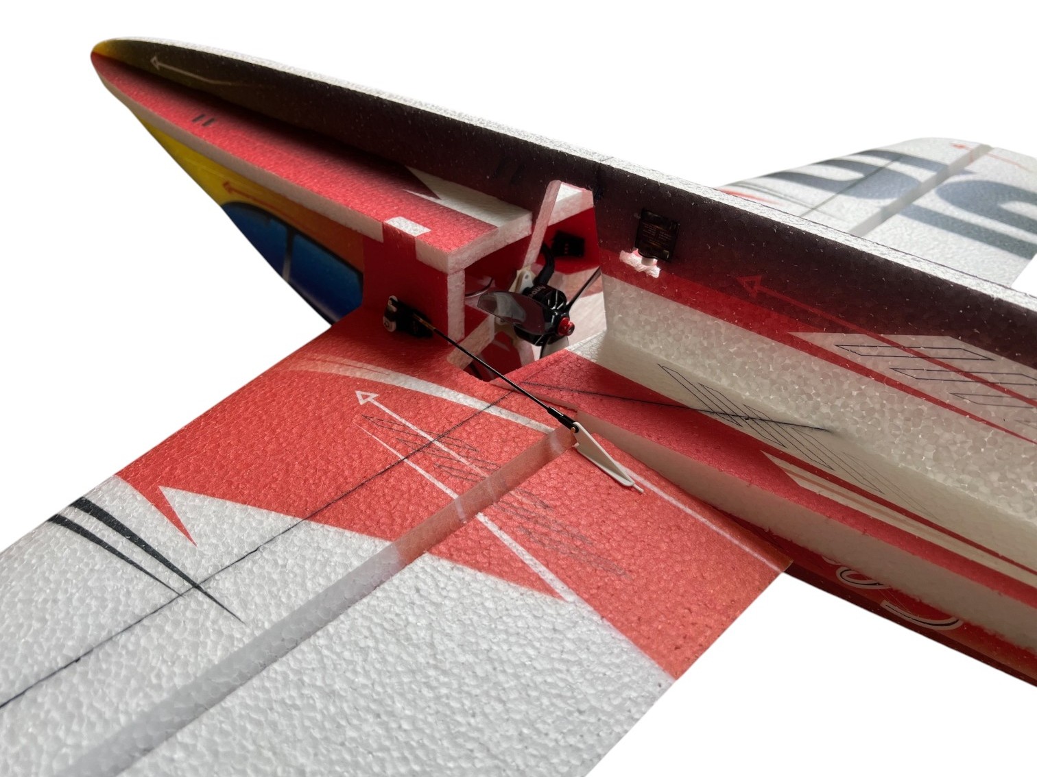 ARES XL Outdoor - rot - Spw 1000mm - EPP Kit von RC-Factory / Krill Aircraft – Bild 6