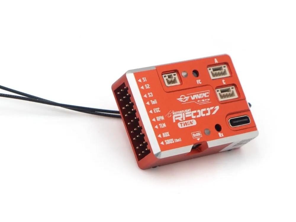 FrSky Rotorflight VANTAC RF007 Twin - Flybarless - FBL Flight Controller – Bild 3