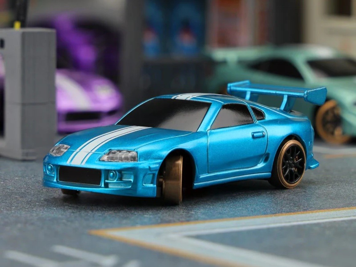 Mini Turbo Racing C63 RC Drift Car - RTR Komplett Set mit Gyro - 1:76 – Bild 2