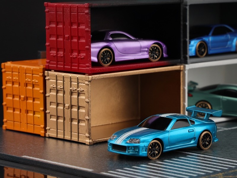 Mini Turbo Racing C63 RC Drift Car - RTR Komplett Set mit Gyro - 1:76 – Bild 4
