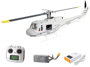 FLY WING UH-1 Huey grau - Smart Scale Helikopter - ACE - GPS RTF-Set