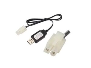 USB-Lader - In: 5 Volt - Out: 2.4 Volt / 250mA - Tamiya
