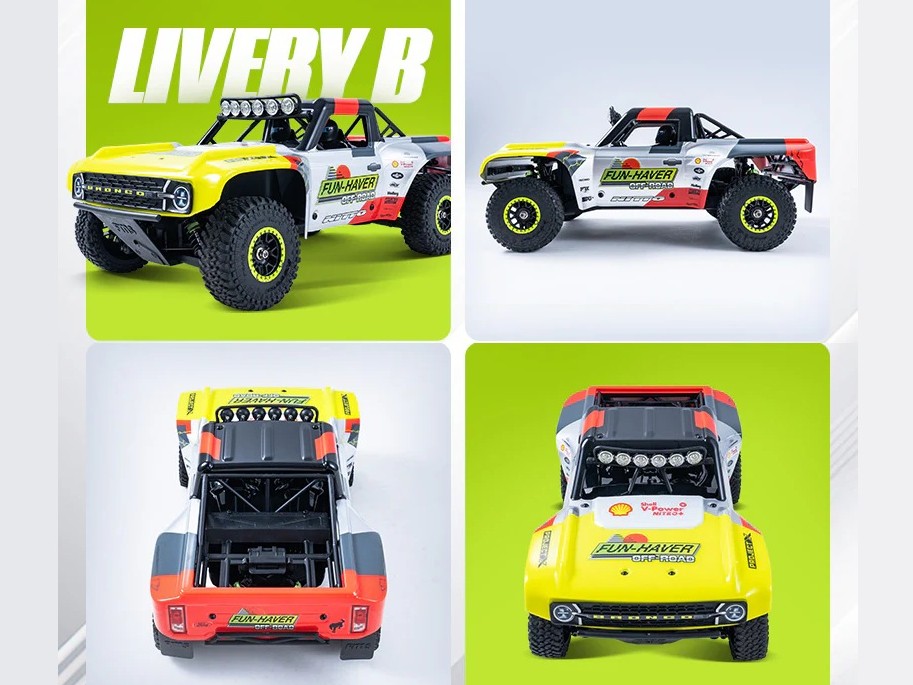 FMS Ford Bronco FSC18 - Fun-Haver - Scaler - 1:18, Brushless RTR-Set – Bild 2