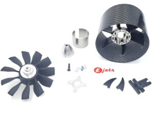 Jetfan-105 - 105mm Impeller / EDF aus CFK - Kohlefaser