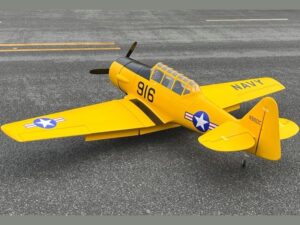Full Composite AT-6 Texan - gelb, 60-80ccm, Spw 2590mm, ARF-Set - CYModel