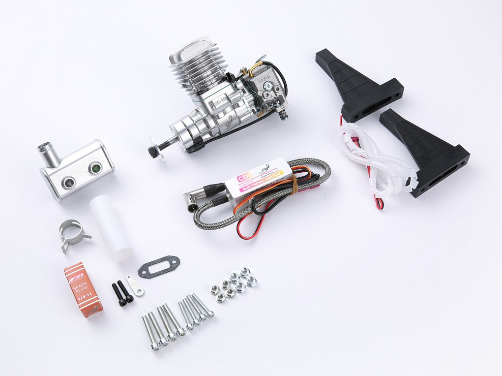 Stinger 10cc SE 1-Zylinder Benzinmotor mit Seitenauslass – Bild 4