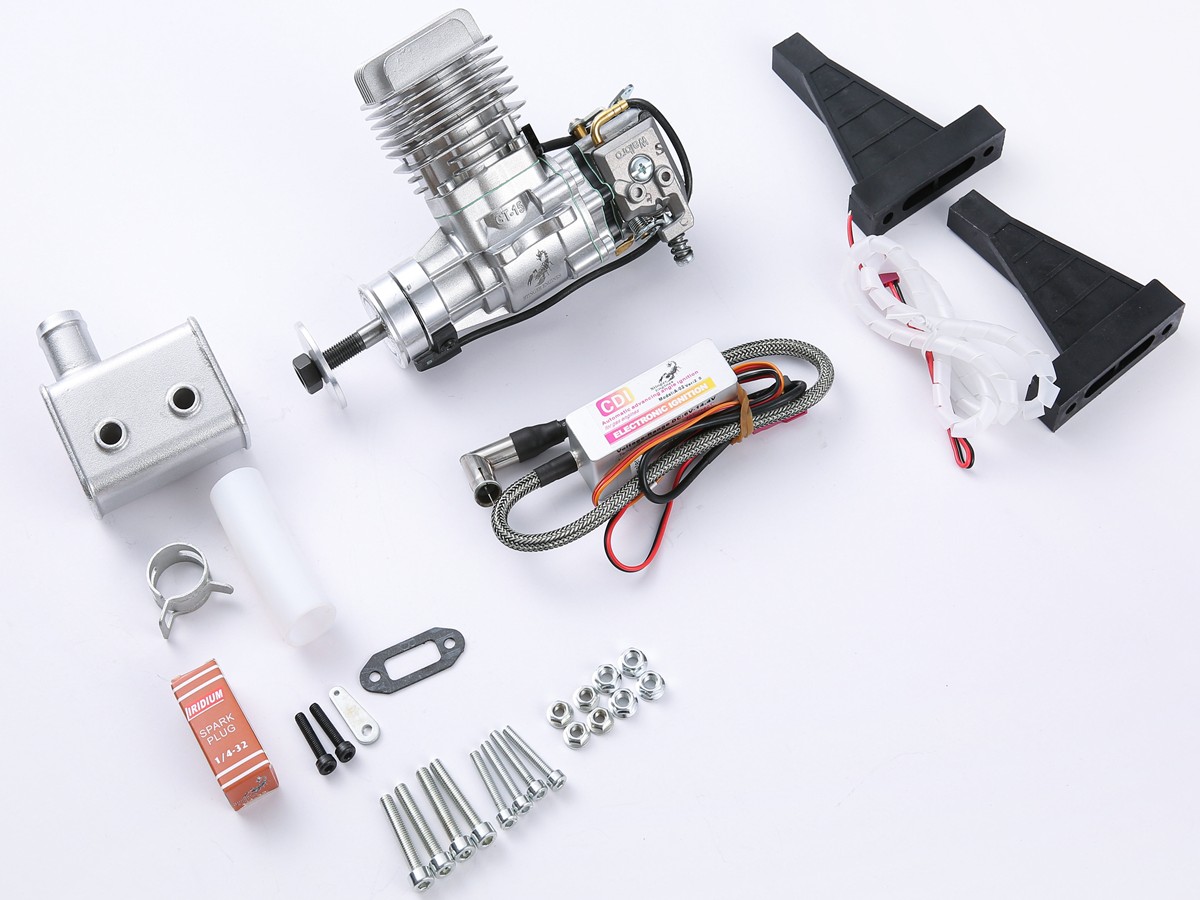 Stinger 15cc SE 1-Zylinder Benzinmotor mit Seitenauslass – Bild 4