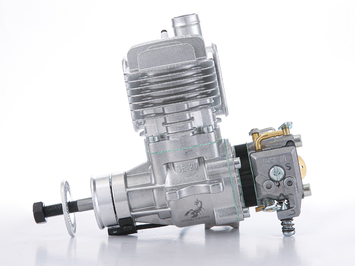 Stinger 20cc SE 1-Zylinder Benzinmotor mit Seitenauslass – Bild 2