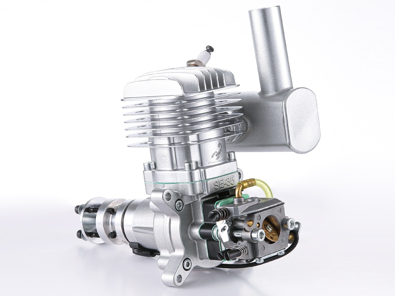 Stinger 35cc SE 1-Zylinder Benzinmotor mit Seitenauslass – Bild 3