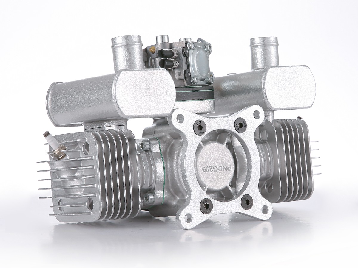 Stinger 40cc Twin 2-Zylinder Boxer Benzinmotor – Bild 2