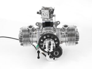 Stinger 70cc Twin 2-Zylinder Boxer Benzinmotor mit Elektrostarter