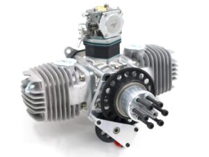 Stinger Pro 125cc Twin 2-Zylinder Boxer Benzinmotor mit Elektrostarter